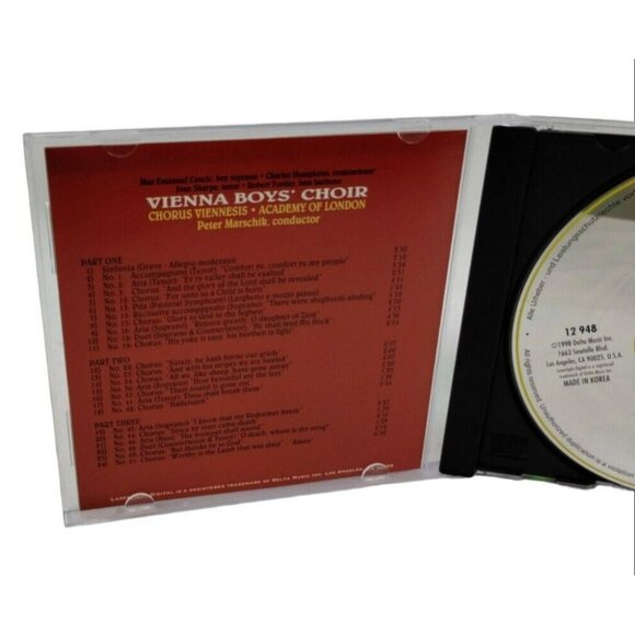 Vienna Boys Choir Messiah Highlights CD July 1997 Academy of London Laserlight - Picture 5 of 5